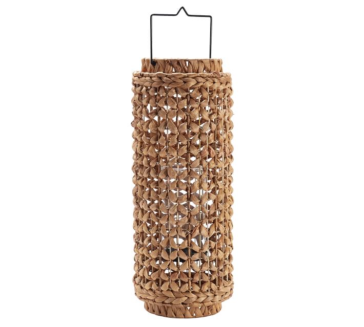 Waverly Woven Water Hyacinth Lantern thumbnail 3