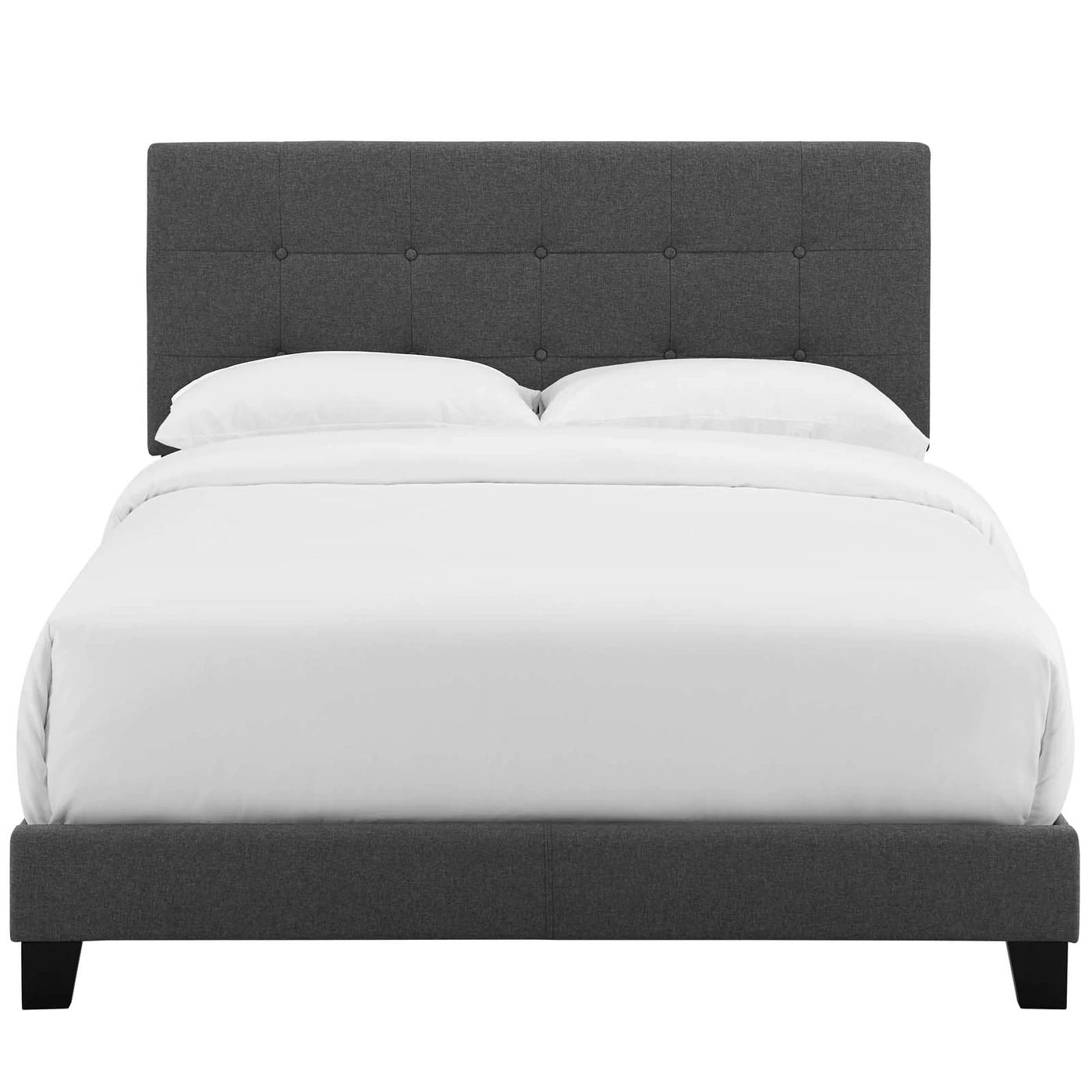 Rima Upholstered Fabric Bed-King thumbnail 3