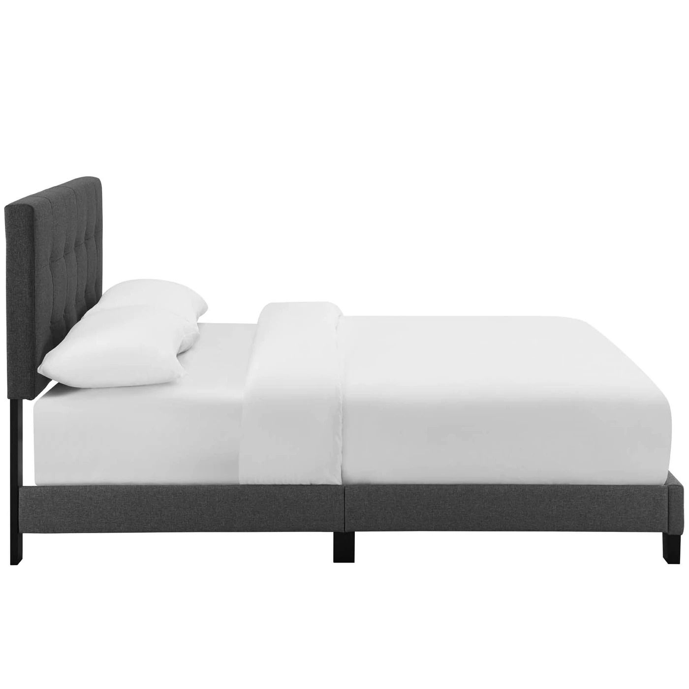 Rima Upholstered Fabric Bed-King thumbnail 4