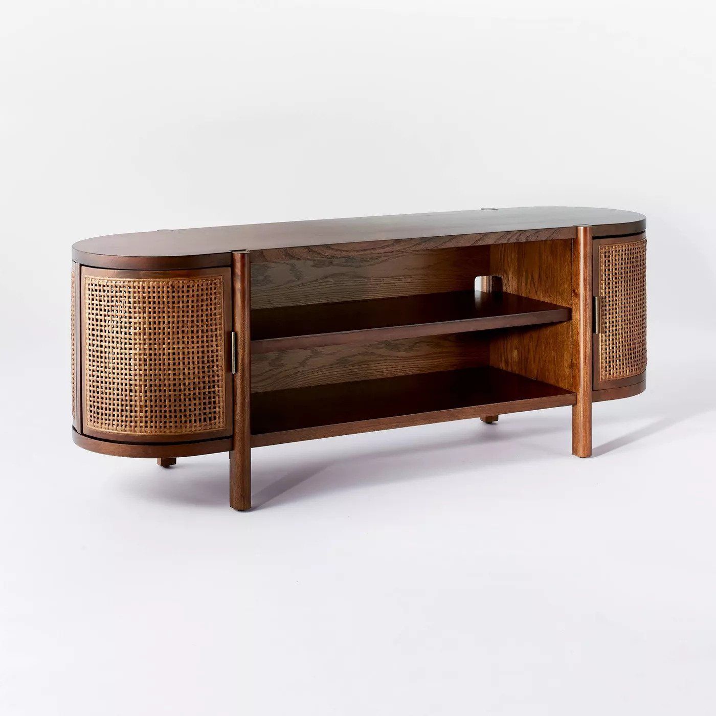 Portola Hills Caned Door TV Stand  thumbnail 6