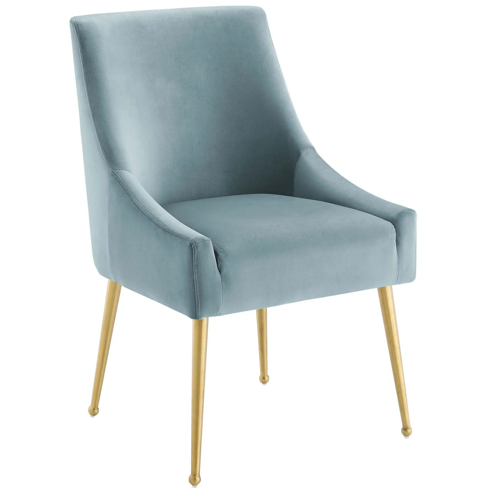 Crisden Dining Chair - Light Blue thumbnail 4