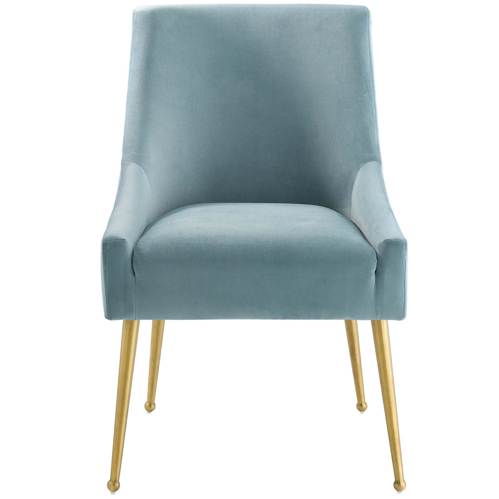 Crisden Dining Chair - Light Blue thumbnail 5