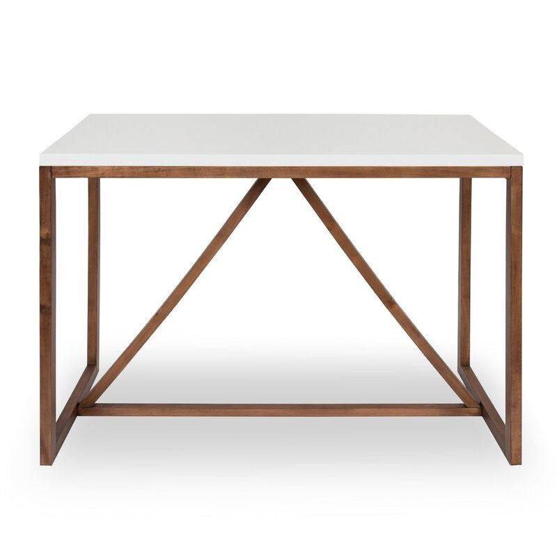 Sievers Counter Height Trestle Dining Table thumbnail 3