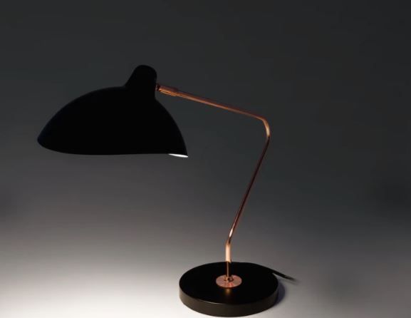 Leap Black Table Lamp thumbnail 3