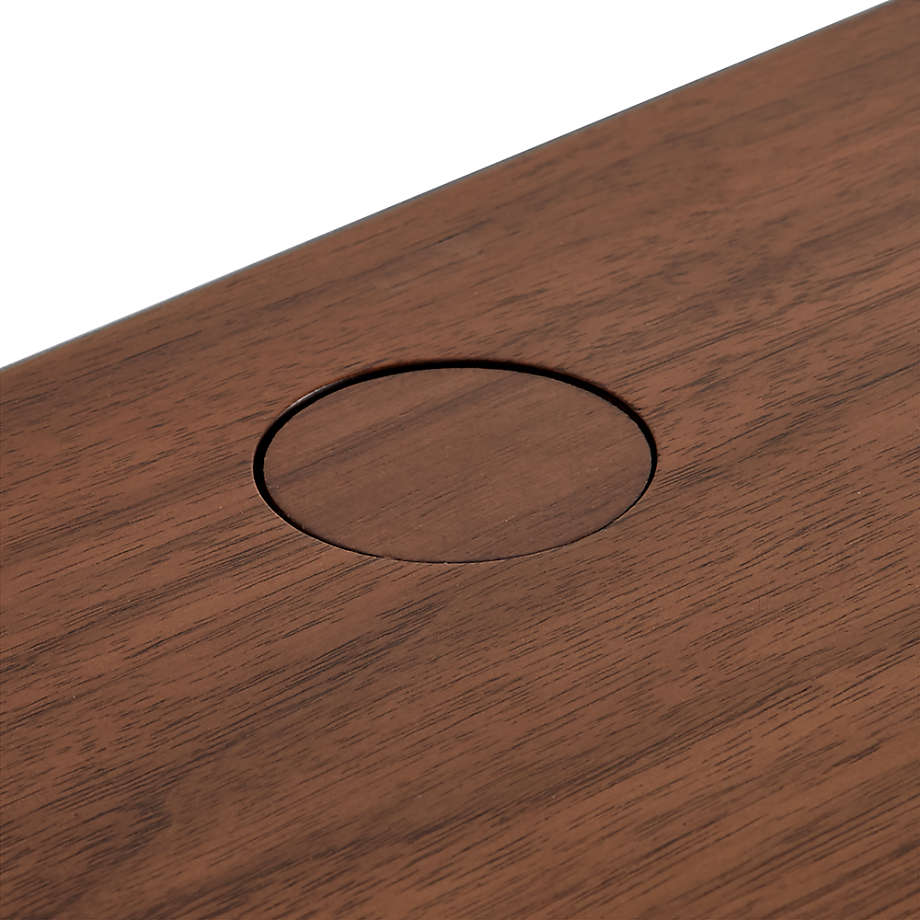 Aspect Walnut Floating Wall Shelf thumbnail 3