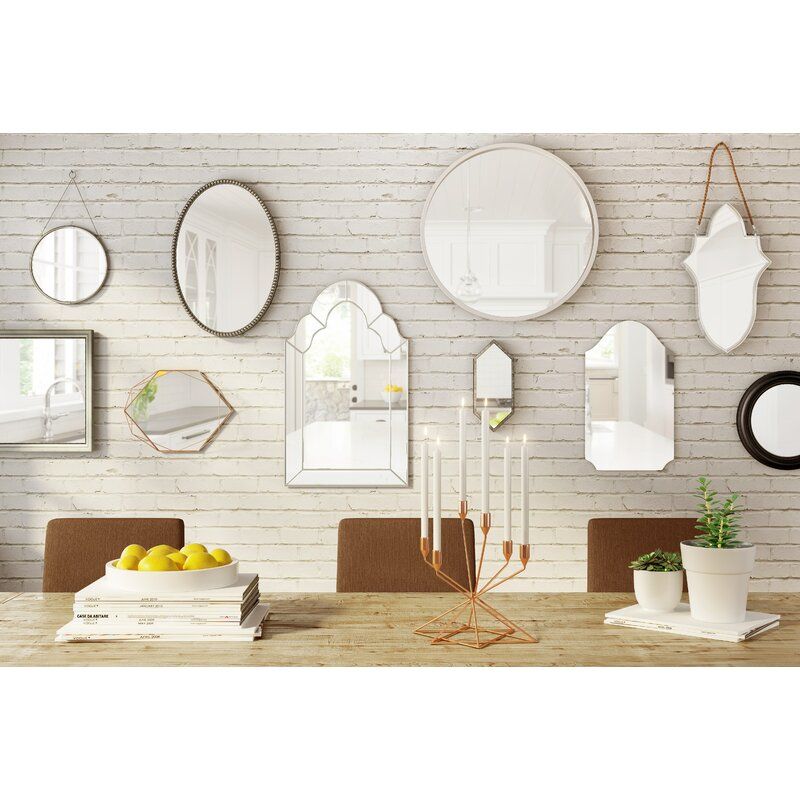 Black Prisma Modern and Contemporary Accent Mirror thumbnail 5