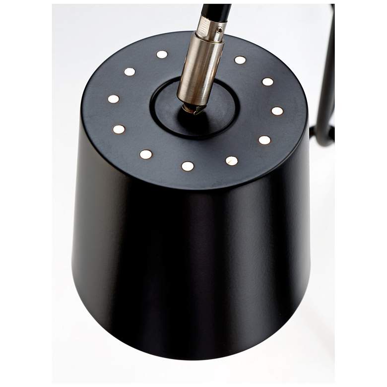 Lite Source Quana Black Metal Tripod Desk Lamp thumbnail 3