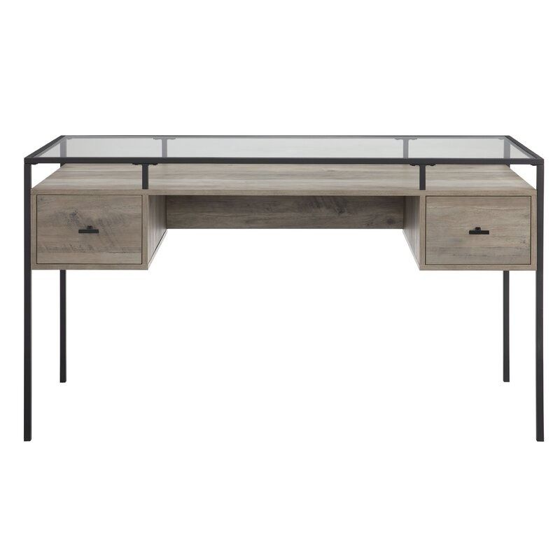 Jurria Glass Desk thumbnail 2