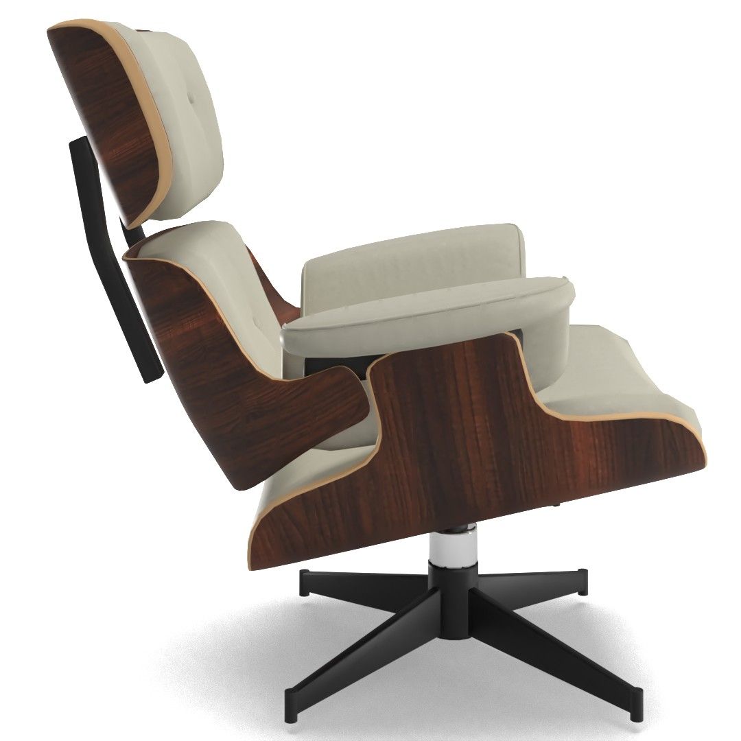 Jolene Swivel Lounge Chair and Ottoman thumbnail 2