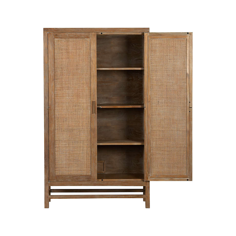 Blake Grey Wash 2 Door Cabinet thumbnail 2