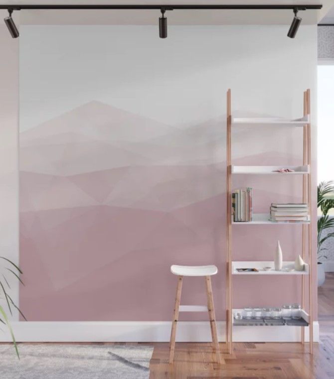 Abstract Big Sur Summer Evening Landscape Wall Mural thumbnail 2