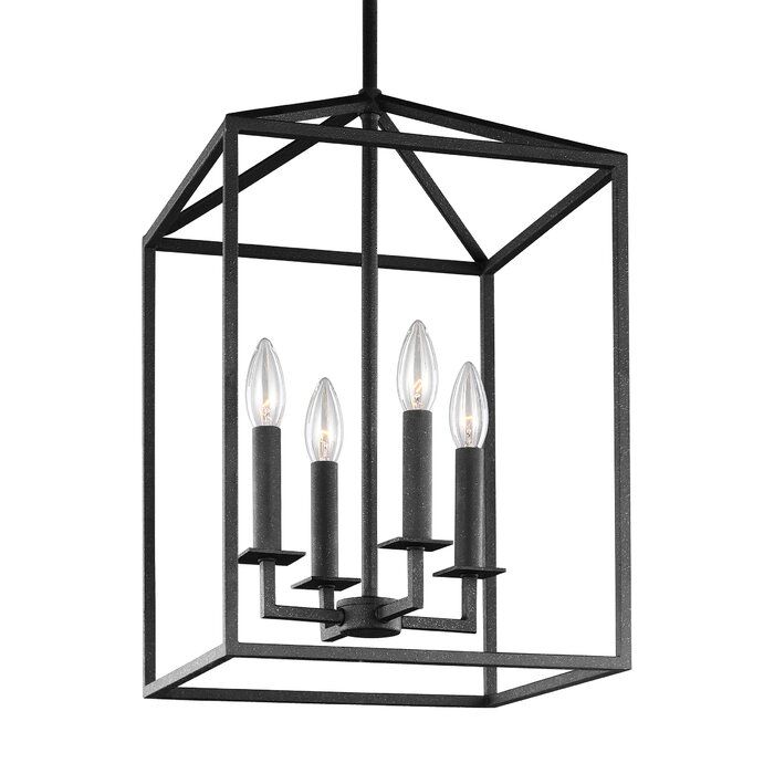 Light Lantern Rectangle Chandelier thumbnail 3