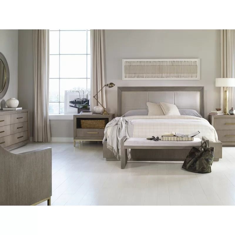 Monarch Kendall 1 Drawer Nightstand thumbnail 2