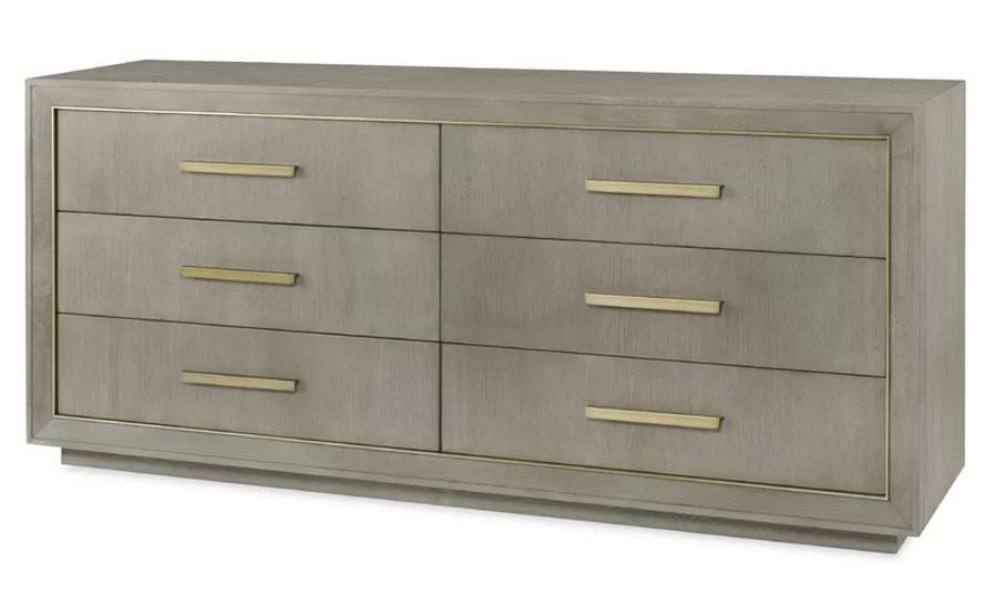 Monarch Kendall 6 Drawer Double Dresser thumbnail 4