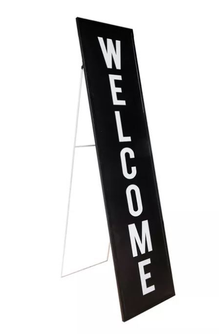 Standing Welcome Sign Foreside Home and Garden thumbnail 2