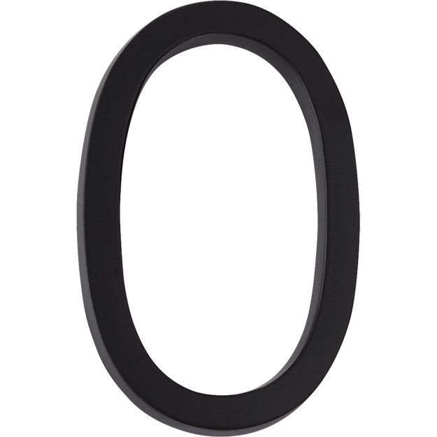 MATTE BLACK HOUSE NUMBERS thumbnail 4