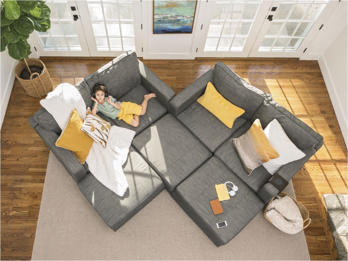 6 Seats 6 Sides Sofa thumbnail 2
