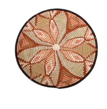 Peach Tilda Plate Woven Wall Art thumbnail 2