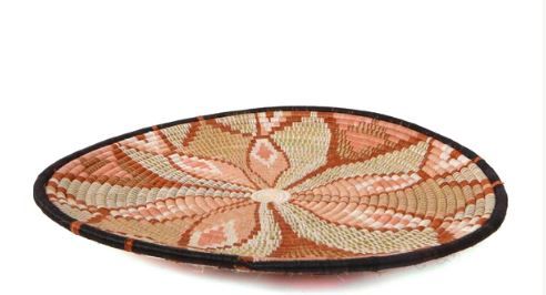 Peach Tilda Plate Woven Wall Art thumbnail 3