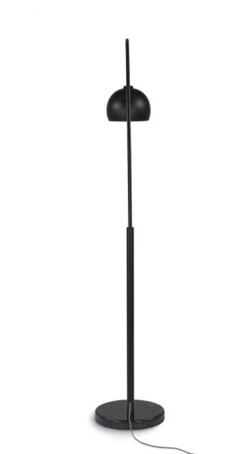 Crescent Black Floor Lamp thumbnail 3