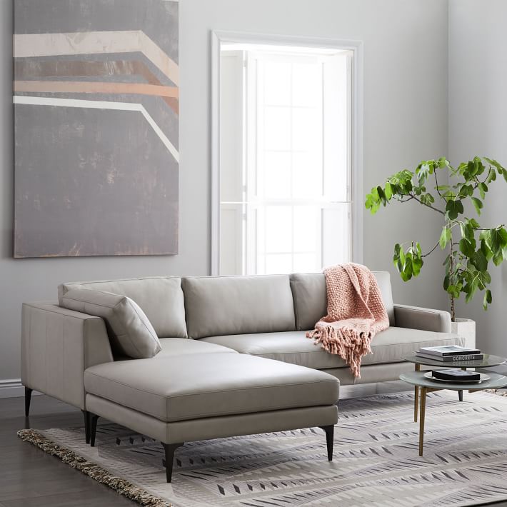 Modular Andes Leather Sectional thumbnail 3