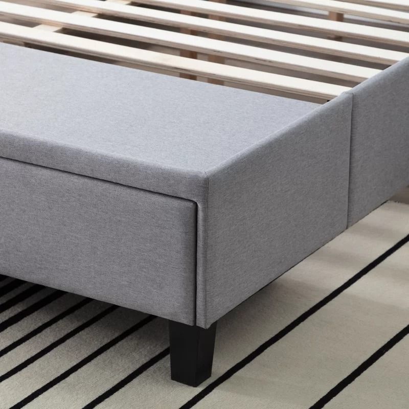 Gabouray Anna Upholstered Storage Platform Bed-King thumbnail 4