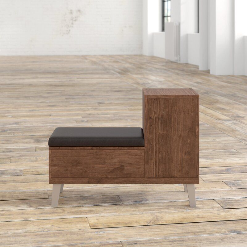 Sperling Faux Leather Storage Bench thumbnail 5