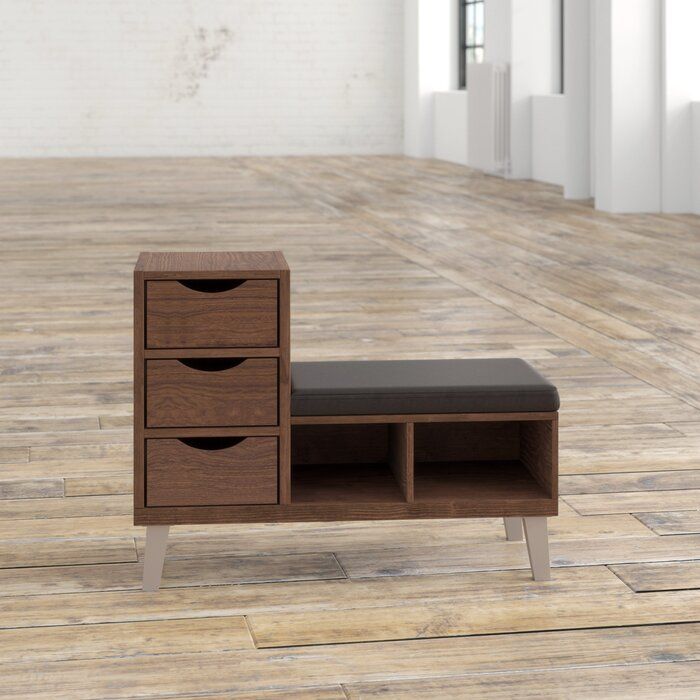 Sperling Faux Leather Storage Bench thumbnail 6