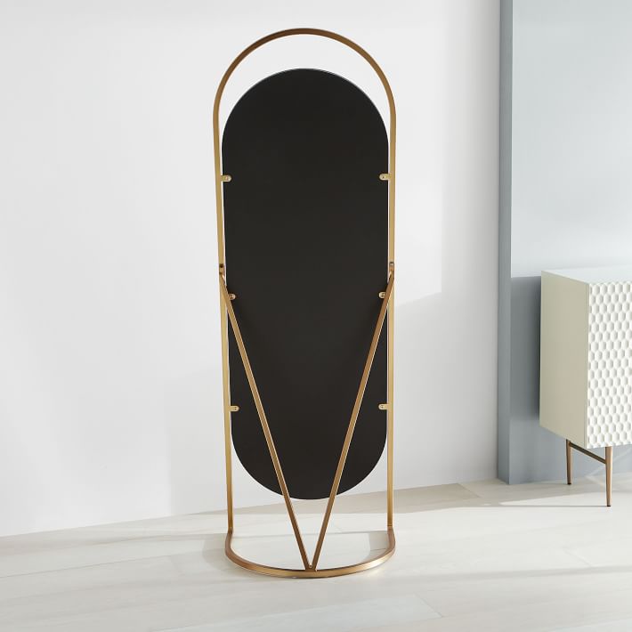 Folded Ellipse Standing Mirror thumbnail 3