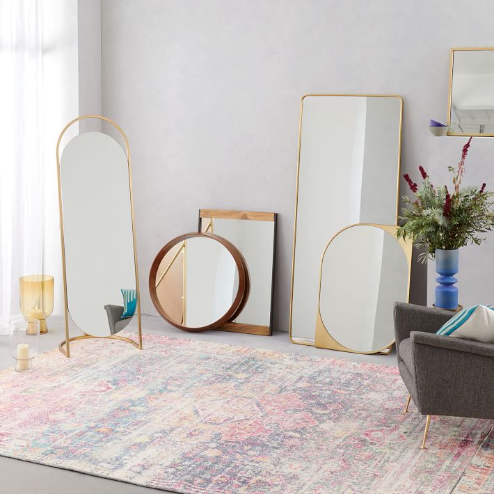 Folded Ellipse Standing Mirror thumbnail 5