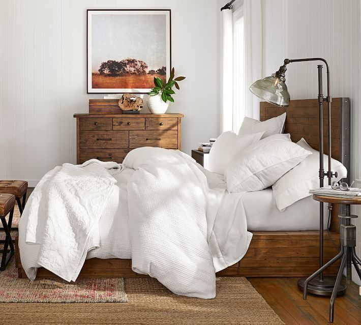 Big Daddy's Antiques Reclaimed Wood Storage Platform Bed-King thumbnail 4