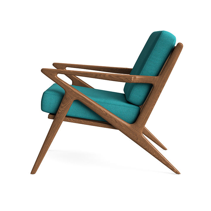 Espresso Ace Lounge Chair in Pool thumbnail 3