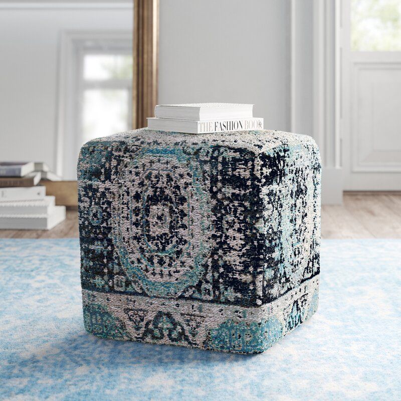 Cheekwood Square Pouf Ottoman thumbnail 3