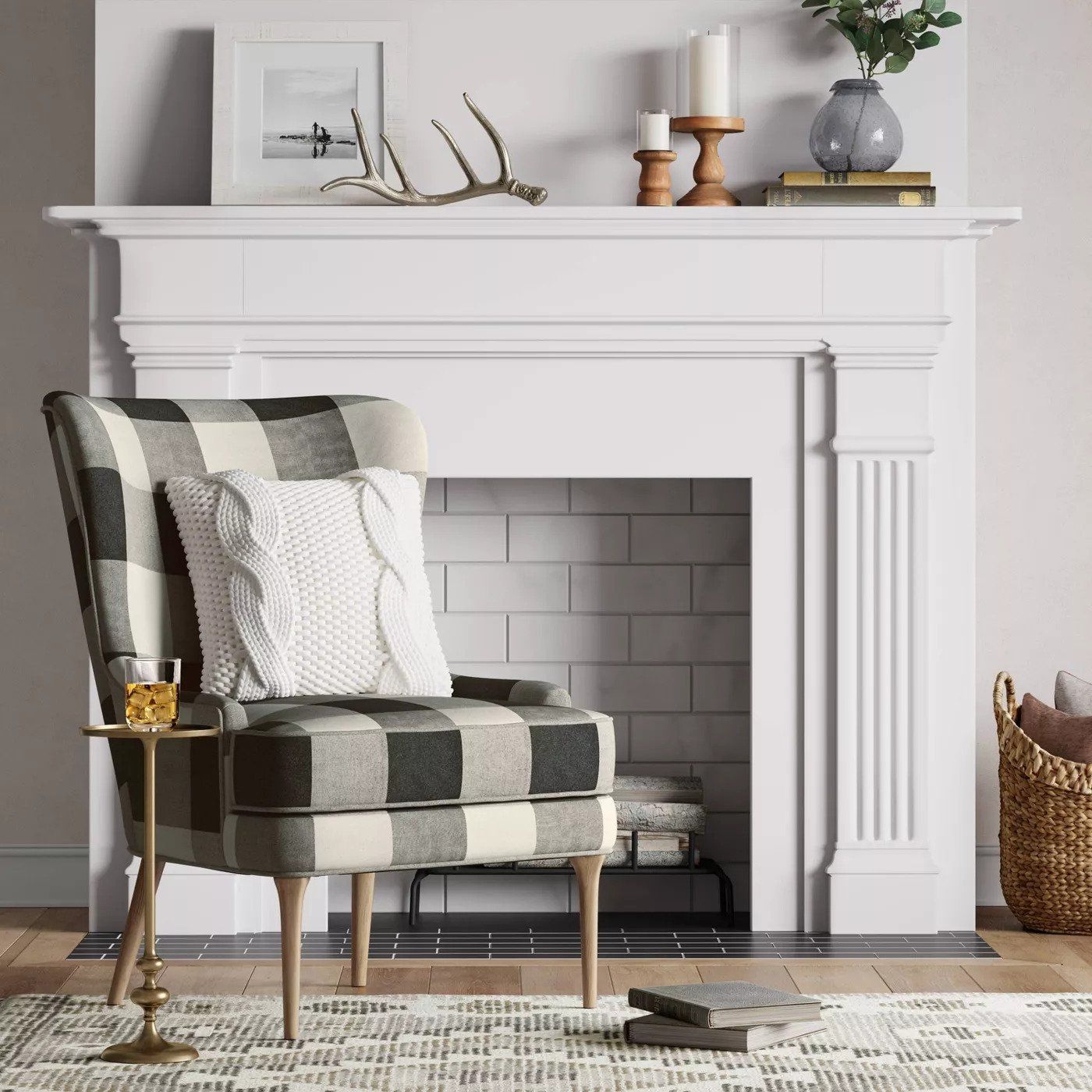 Cheswold Wingback Chair thumbnail 5