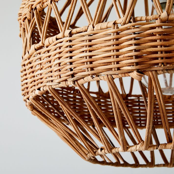 Rattan Weave Pendant thumbnail 2