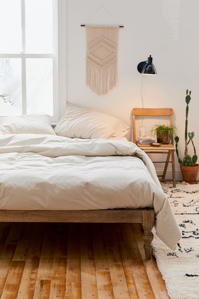 Washed Cotton Duvet Cover thumbnail 2