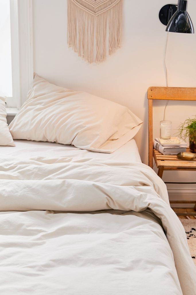 Washed Cotton Duvet Cover thumbnail 3
