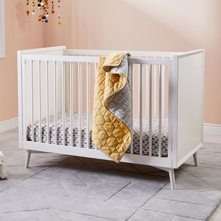 Mid Century Convertible Crib thumbnail 4