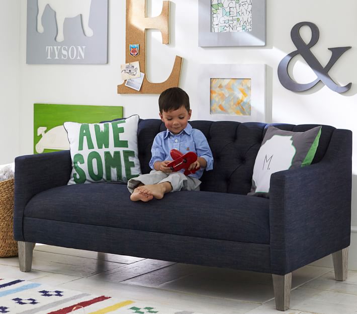 Luella Tufted Settee thumbnail 3