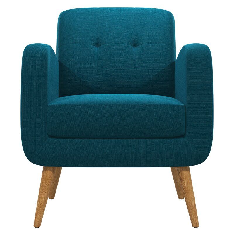 Valeria 30'' Wide Tufted Armchair thumbnail 2