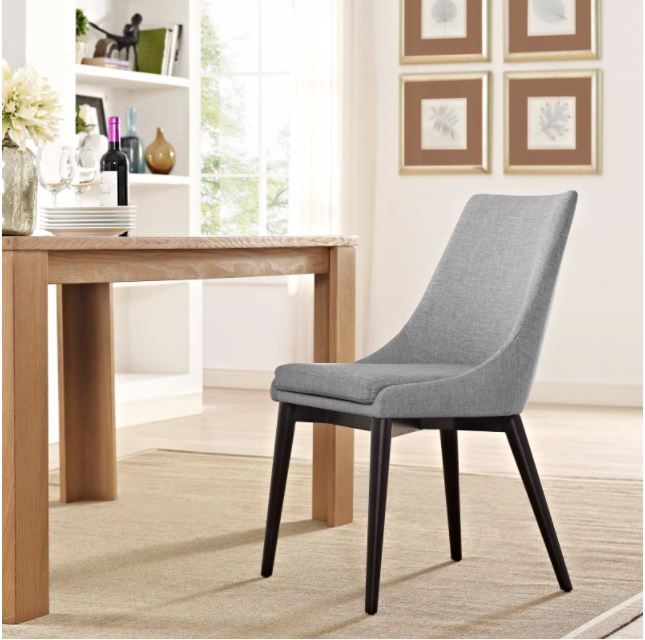 Vincent Dining Chair - Light Gray thumbnail 4