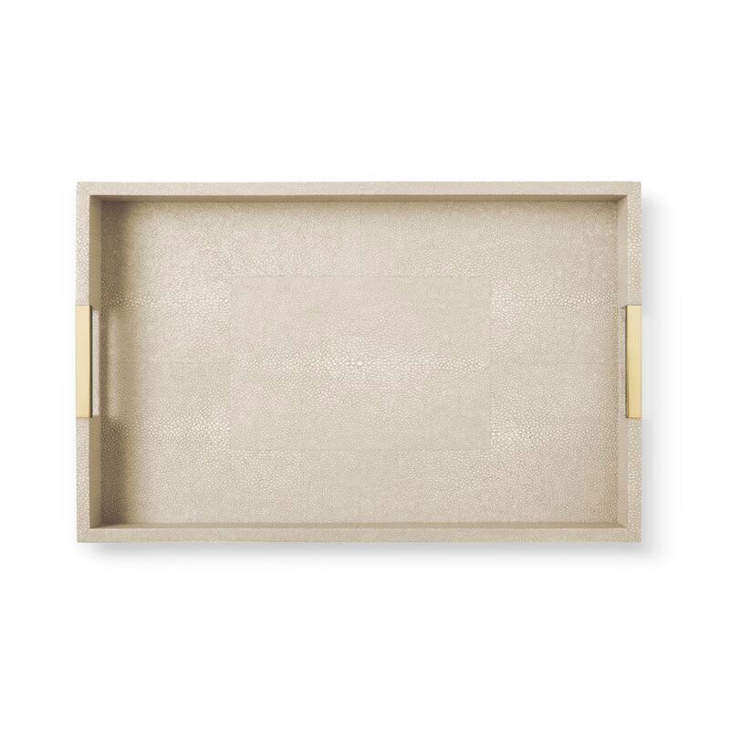 Shagreen Ottoman Tray thumbnail 3