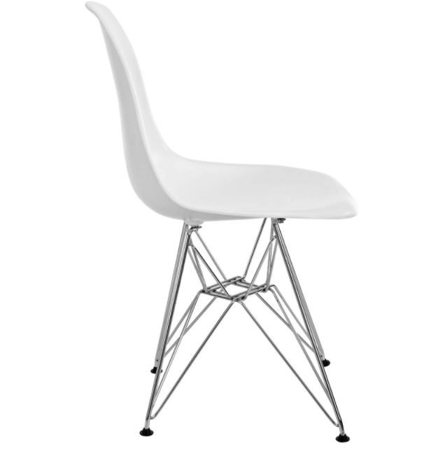 Sira Dining Side Chair - White thumbnail 3