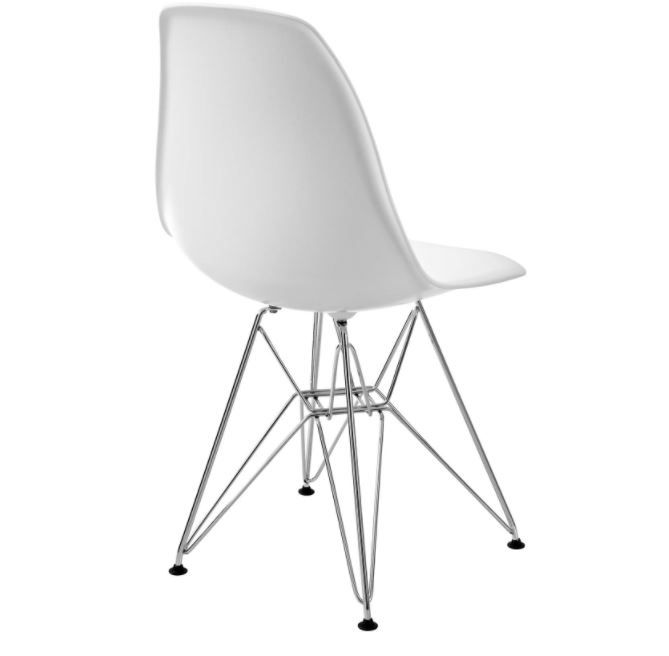 Sira Dining Side Chair - White thumbnail 4