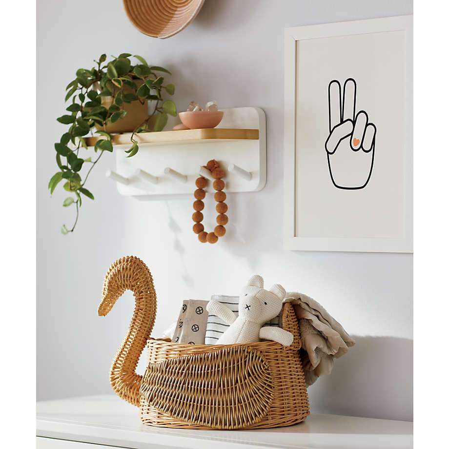 Peace Hand Heart Framed Wall Art thumbnail 2
