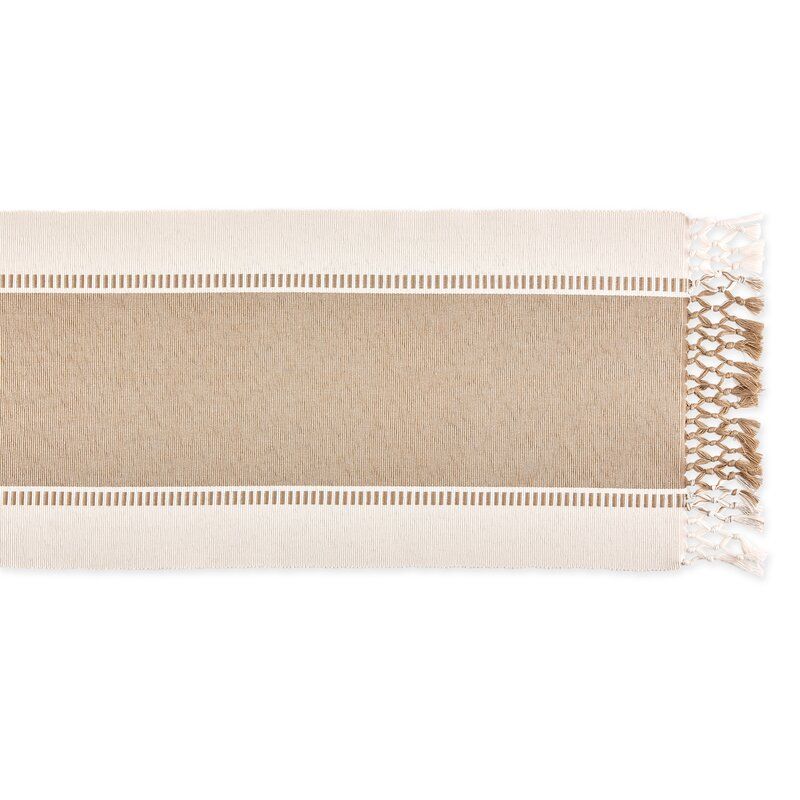 Kizer Striped 100% Cotton Table Runner thumbnail 3
