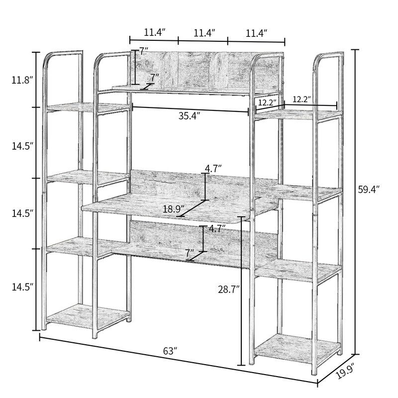 Epley Leaning/Ladder Desk thumbnail 4