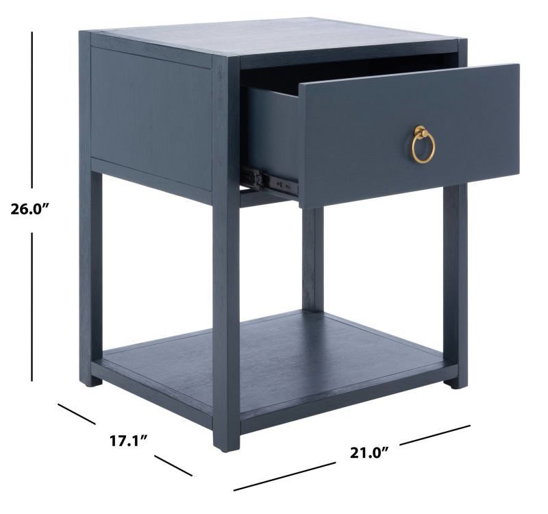 Yudi 1 Drawer 1 Shelf Nightstand thumbnail 3