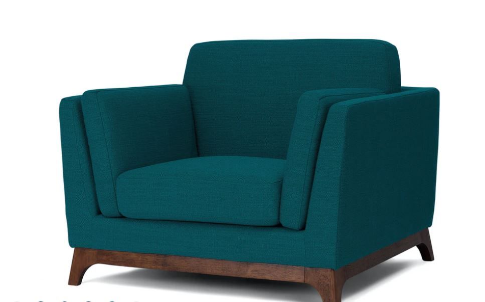 Ceni Lagoon Blue Armchair thumbnail 2