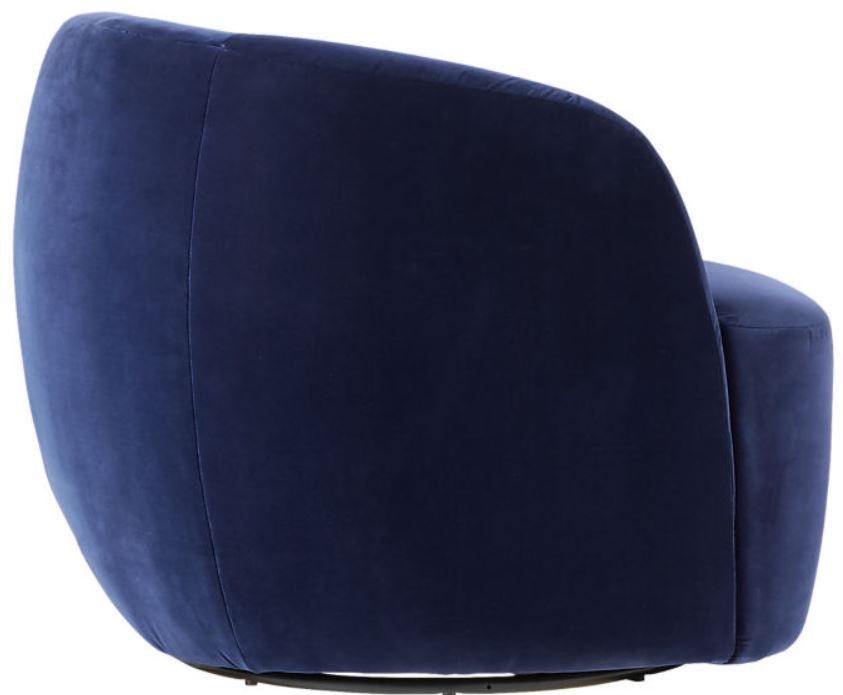 GWYNETH NAVY VELVET CHAIR thumbnail 3